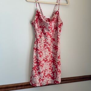 Floral slip dress
